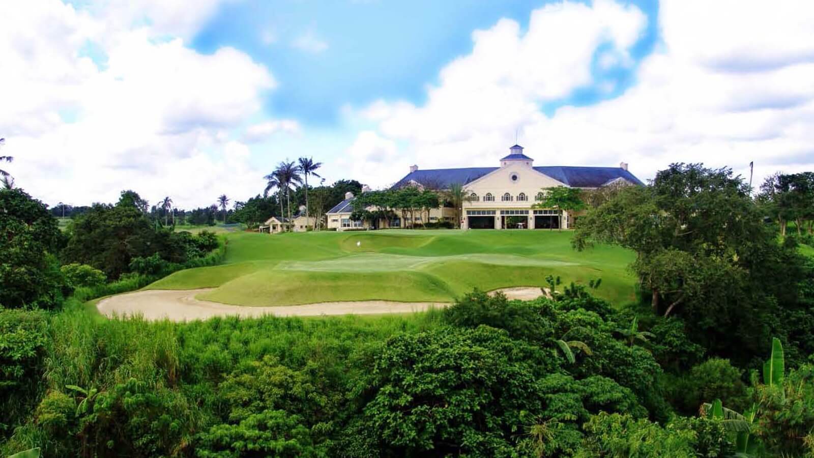 Eagle Ridge Golf Club Cavite course view at sunrise