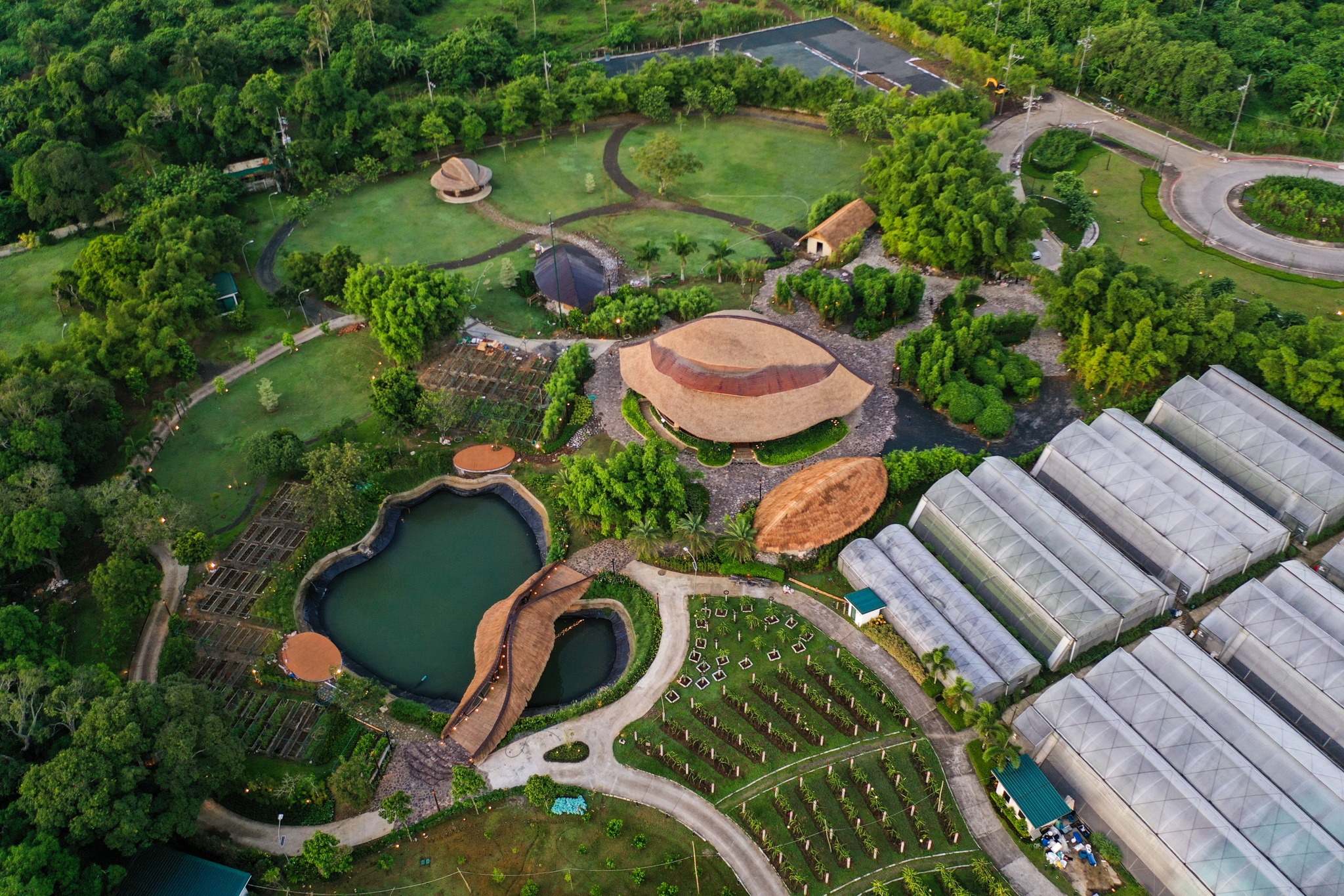 Kawayan Eco Park aerial view Silang Cavite