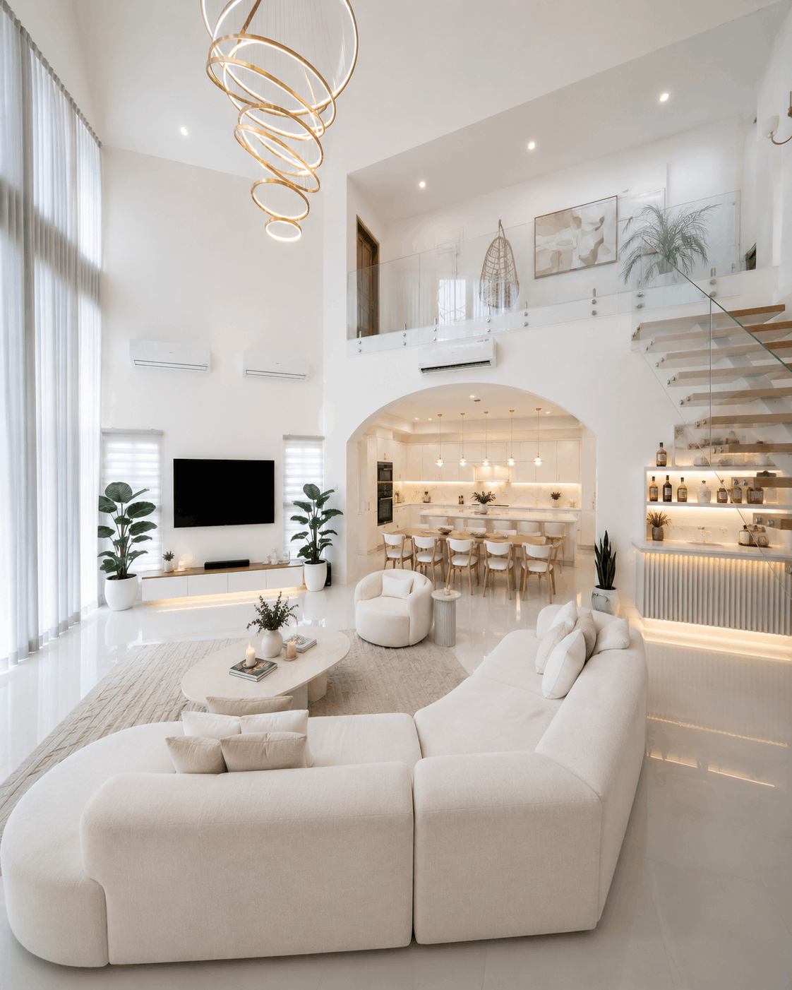 Luxa Villa — living room