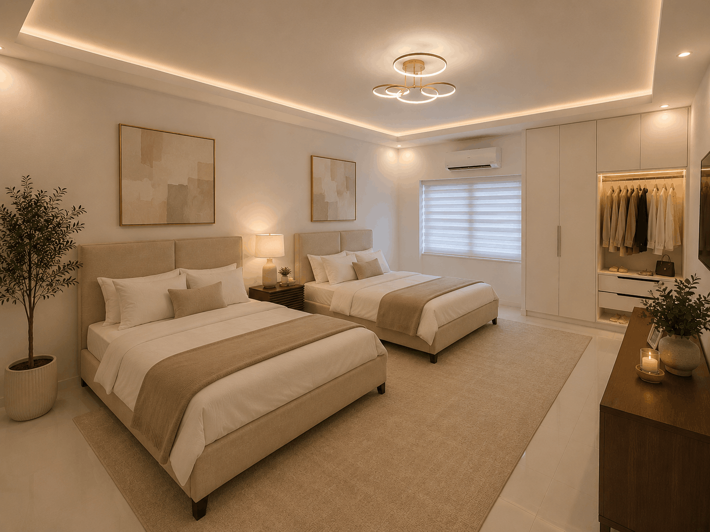 Luxa Villa Tagaytay master bedroom